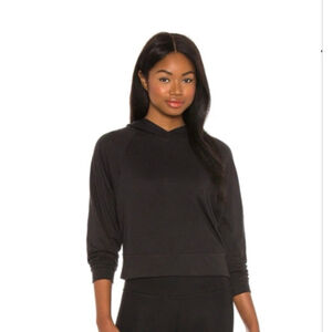 Beyond Yoga Never Been Cropped Hoodie Black- Size XL